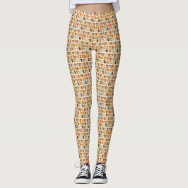 Leggings Leggencias con patrón de cachorro