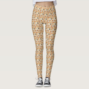 Leggings Leggencias con patrón de cachorro