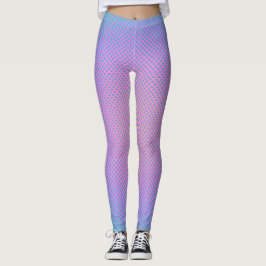 Leggings Leggencias con patrón de fibra de carbono perla