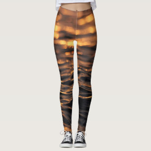 Leggings Leggencias con vistas al mar de la puesta de sol
