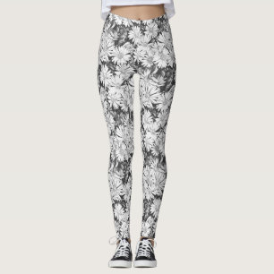 Leggings Leggencias de abeja de miel Flores Pants Stretchy 
