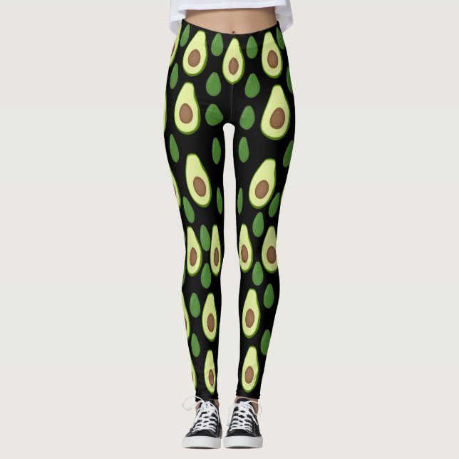 Leggings Leggencias de aguacate (Anverso)
