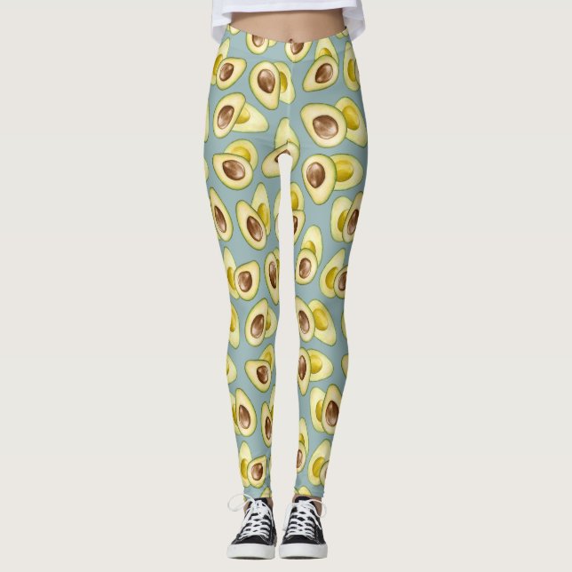 Leggings Leggencias de aguacate (Anverso)