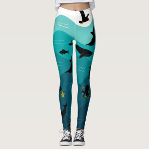 Leggings Leggencias de animales marinos