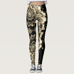 Leggings Leggencias de arte fractal trippy