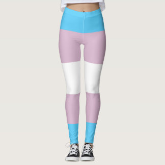 Leggings Leggencias de bandera transgénero