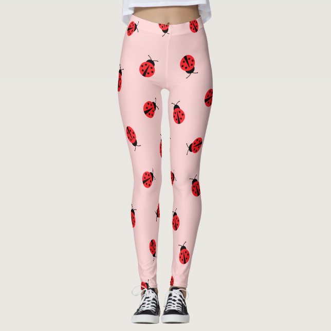 Leggings Leggencias de bicho rosado (Anverso)