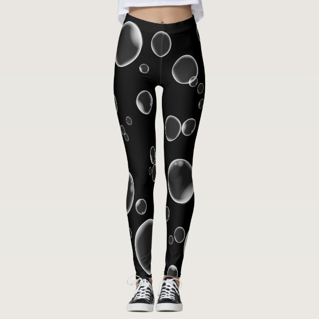 Leggings Leggencias de burbujas de jabón flotante (Anverso)