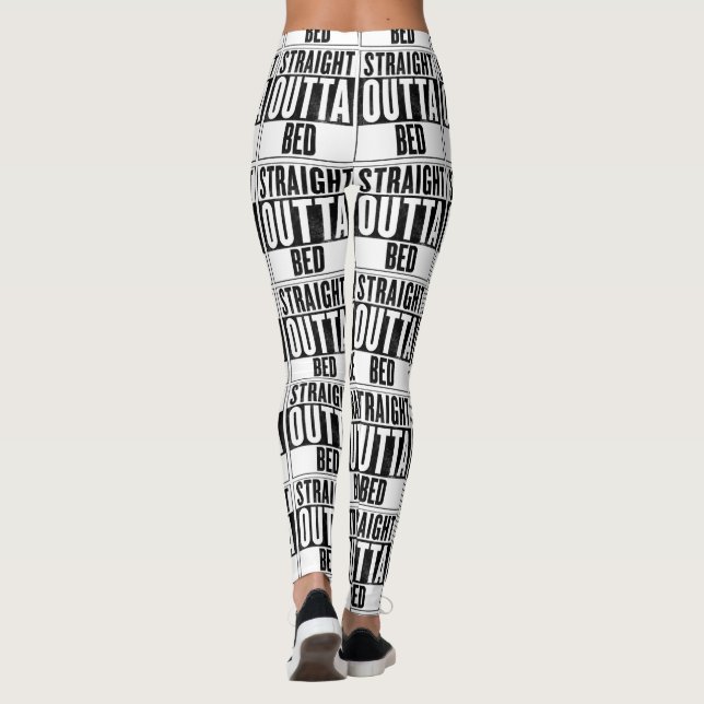 Leggings Leggencias de cama de salida directa (Reverso)