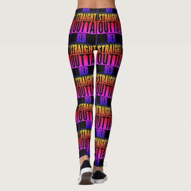 Leggings Leggencias de cama de salida directa (Reverso)