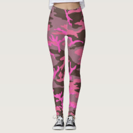 Leggings Leggencias de camo rosado
