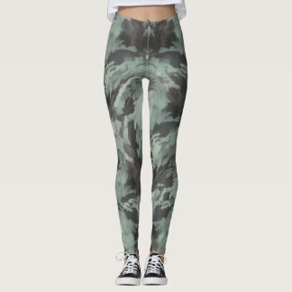 Leggings Leggencias de camo verde