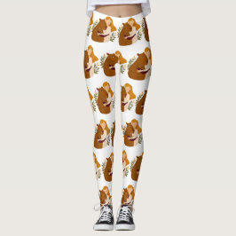 Leggings Leggencias de capibara inspiradas en el arte