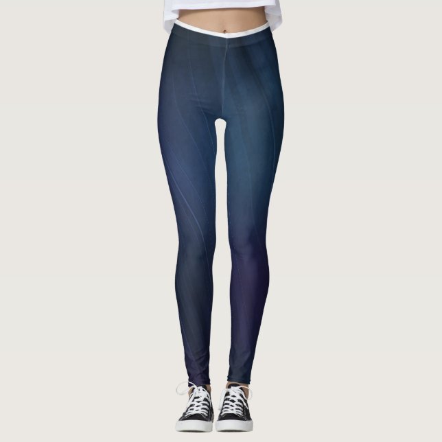 Leggings Leggencias de compresión de fitness - cielo azul n (Anverso)