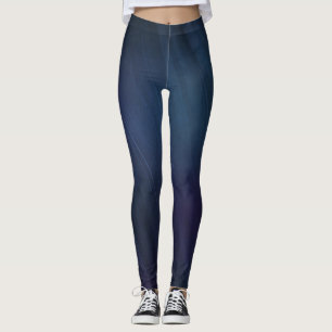 Leggings Leggencias de compresión de fitness - cielo azul n