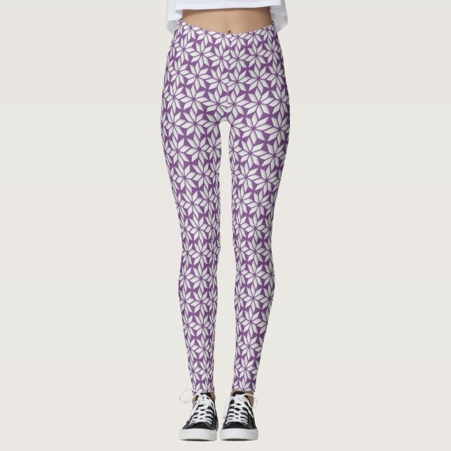 Leggings Leggencias de copo de nieve (Anverso)