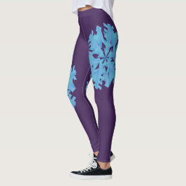 Leggings Leggencias de copo de nieve