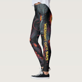 Leggings Leggencias de criatura rave de la ciudad de median