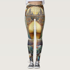 Leggings Leggencias de disco de oro