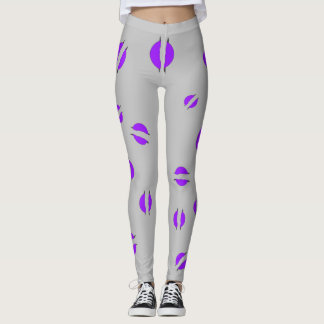 Leggings Leggencias de disco púrpura