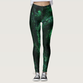 Leggings Leggencias de diseño de arte fractal OldOnes