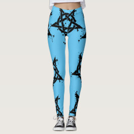 Leggings Leggencias de diseño de pentáculo