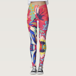 Leggings Leggencias de diseño floral