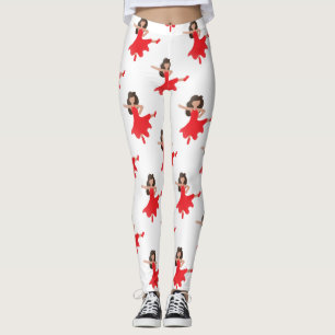 Leggings Leggencias de emoji de bailarinas