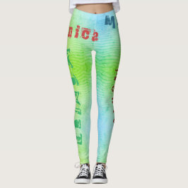 Leggings Leggencias de entrenamiento de arena del desierto 