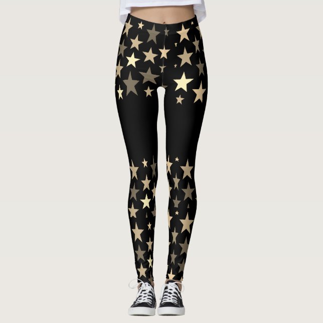 Leggings Leggencias de entrenamiento de calidad con estrell (Anverso)
