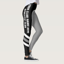 Leggencias de equipo/club deportivo personalizable