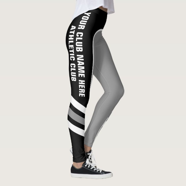 Leggings Leggencias de equipo/club deportivo personalizable (Derecha)
