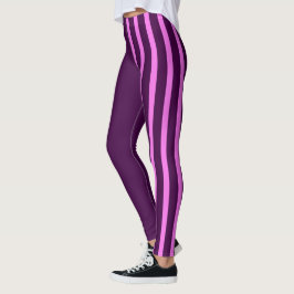 Leggings Leggencias de éster morado y rosado