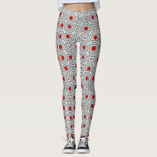 Leggings Leggencias de formas de contorno
