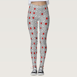 Leggings Leggencias de formas de contorno