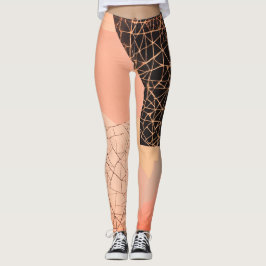Leggings Leggencias de fragmentos inspiradas en el Riso