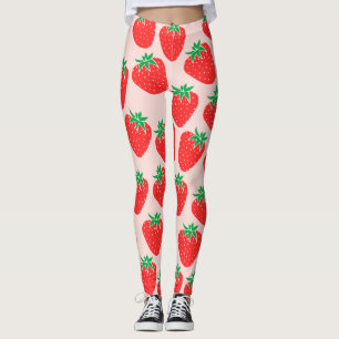 Leggings Leggencias de fresas cortas
