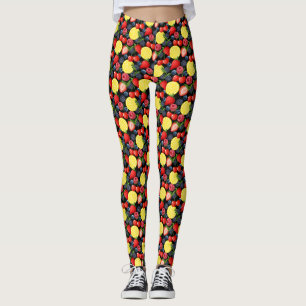 Leggings Leggencias de frutas brillantes y audaces
