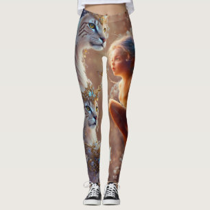 Leggings Leggencias de gatos con joyas