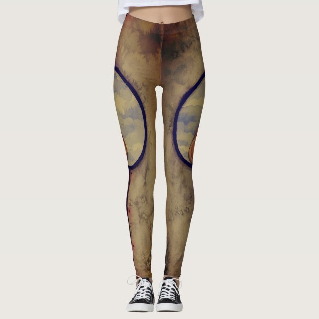 Leggings Leggencias de gatos del portal (Anverso)