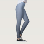 Leggings Leggencias de gradiente gris azul<br><div class="desc">Ver mi tienda para otros artículos con este diseño.</div>