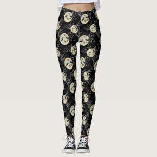 Leggings Leggencias de Halloween con motivo de murciélago y