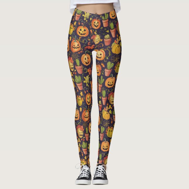 Leggings Leggencias de Halloween - Diseño 2 (Anverso)