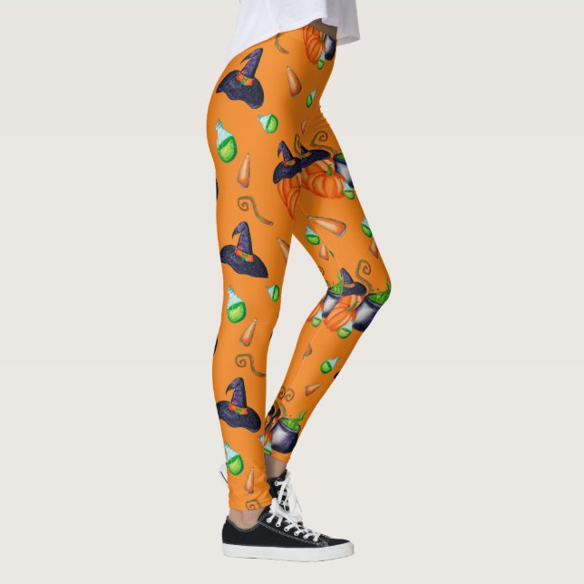 Leggings Leggencias de Halloween | Leyendas de Gorras de Br (Derecha)