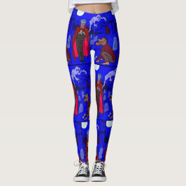 Leggings Leggencias de Halloween por dalDesignNZ