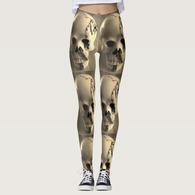 Leggings Leggencias de Halloween por dalDesignNZ (Anverso)
