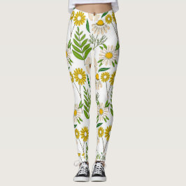 Leggings Leggencias de impresión floral