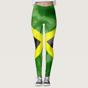 Leggings Leggencias de la bandera jamaiquina