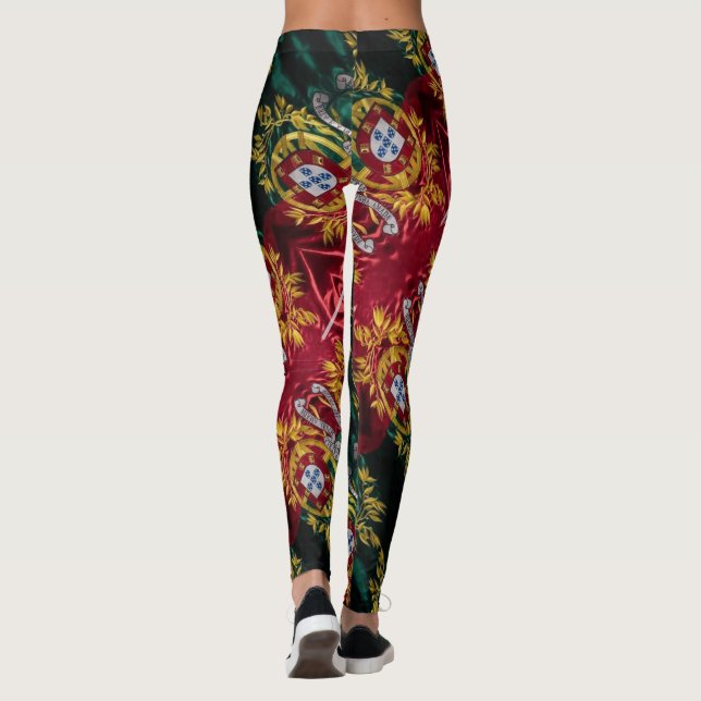 Leggings Leggencias de la cultura portuguesa (Reverso)