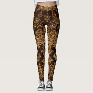 Leggings Leggencias de la elegancia dorada